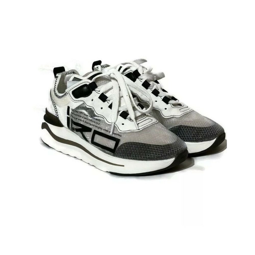 Iro Womens Cliff Sneakers Shoes White Gray Color B